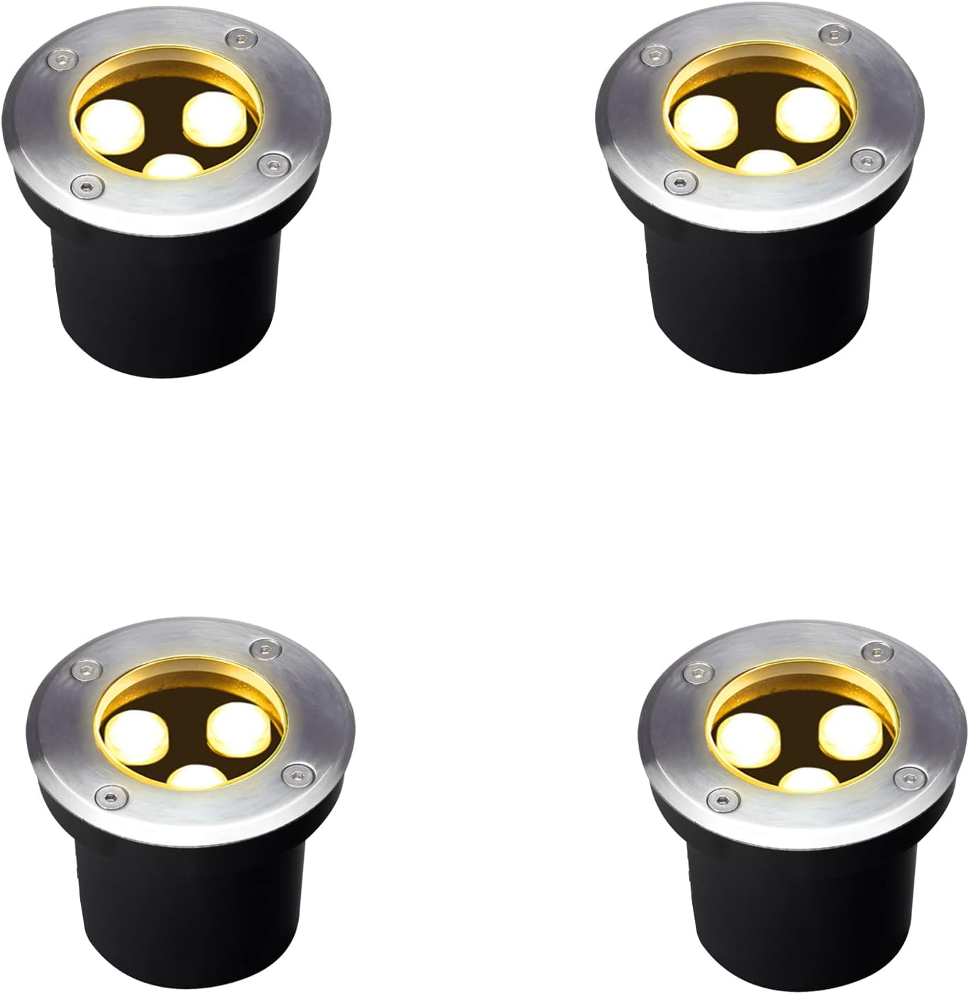 4 Pack Outdoor In Ground Light - Outdoor Lighting Underground Wiring recension och pris