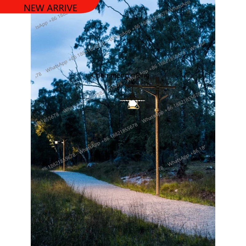 Solar retro park light Outdoor - Outdoor Lighting Spotlight recension och pris