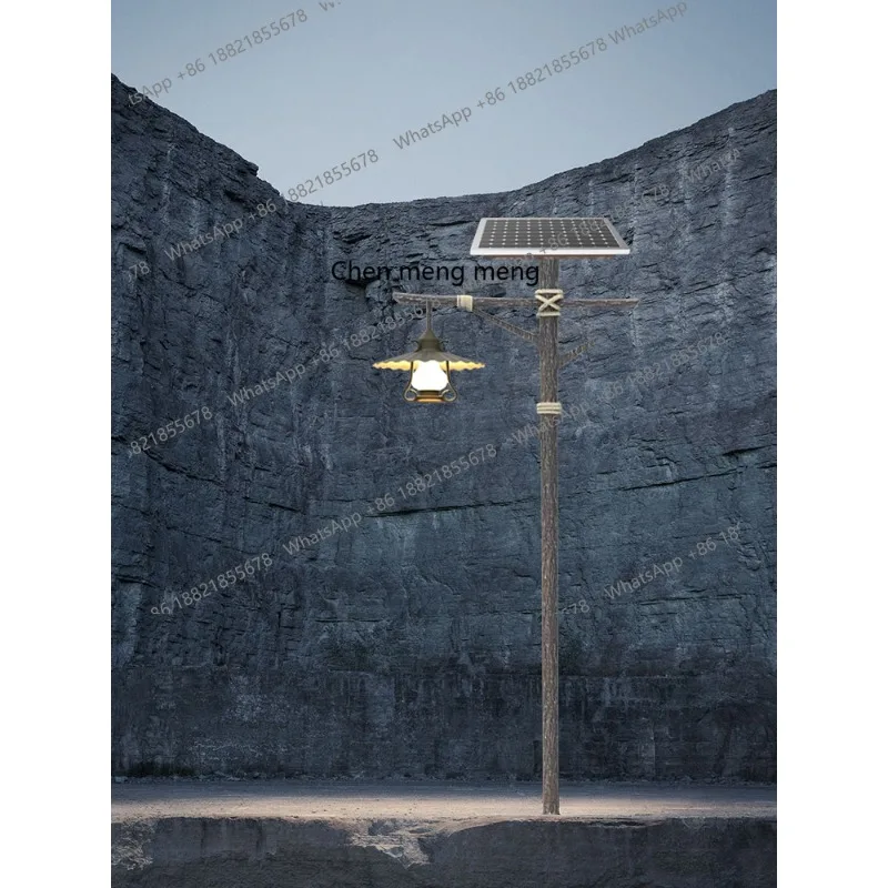 Solar retro park light Outdoor - Outdoor Lighting Spotlight recension och pris