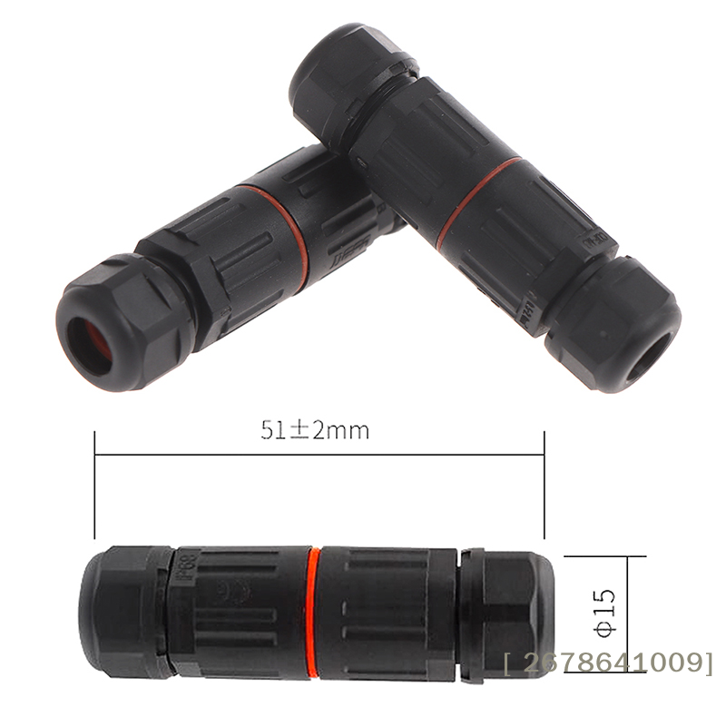 ❀IP68 Waterproof Cable Connect - Outdoor Lighting Underground Wiring recension och pris