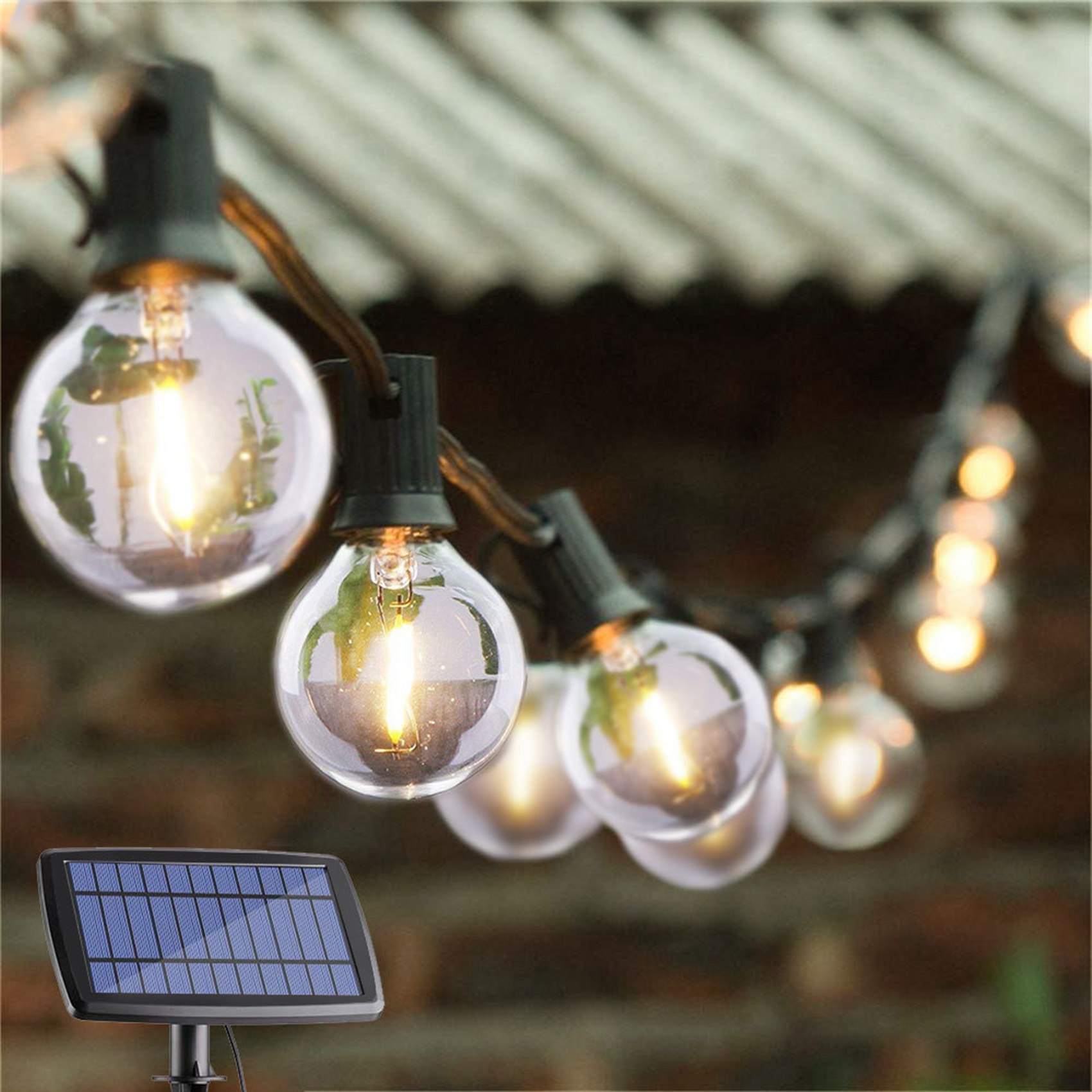 ABWR-2X G40 Solar Powered LED  - String Light Bistro recension och pris
