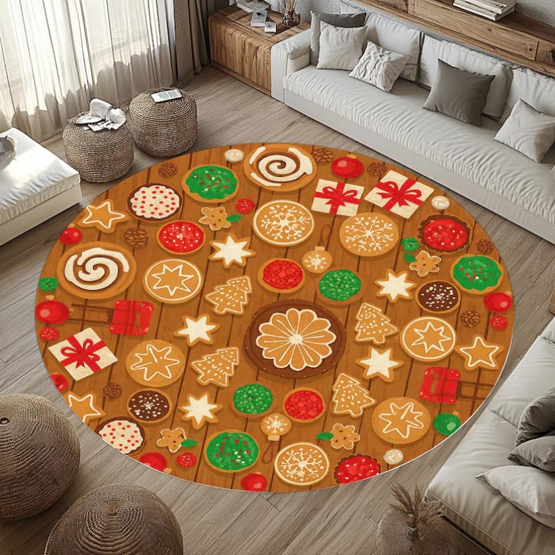 3D Christmas Village Rug Winte - Outdoor Xmas Lighting Ideas recension och pris
