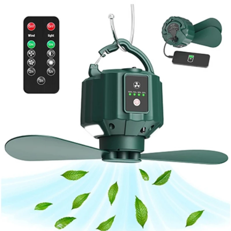 High Power Led Tent Ceiling Fa - Outdoor Lighting Remote Control recension och pris