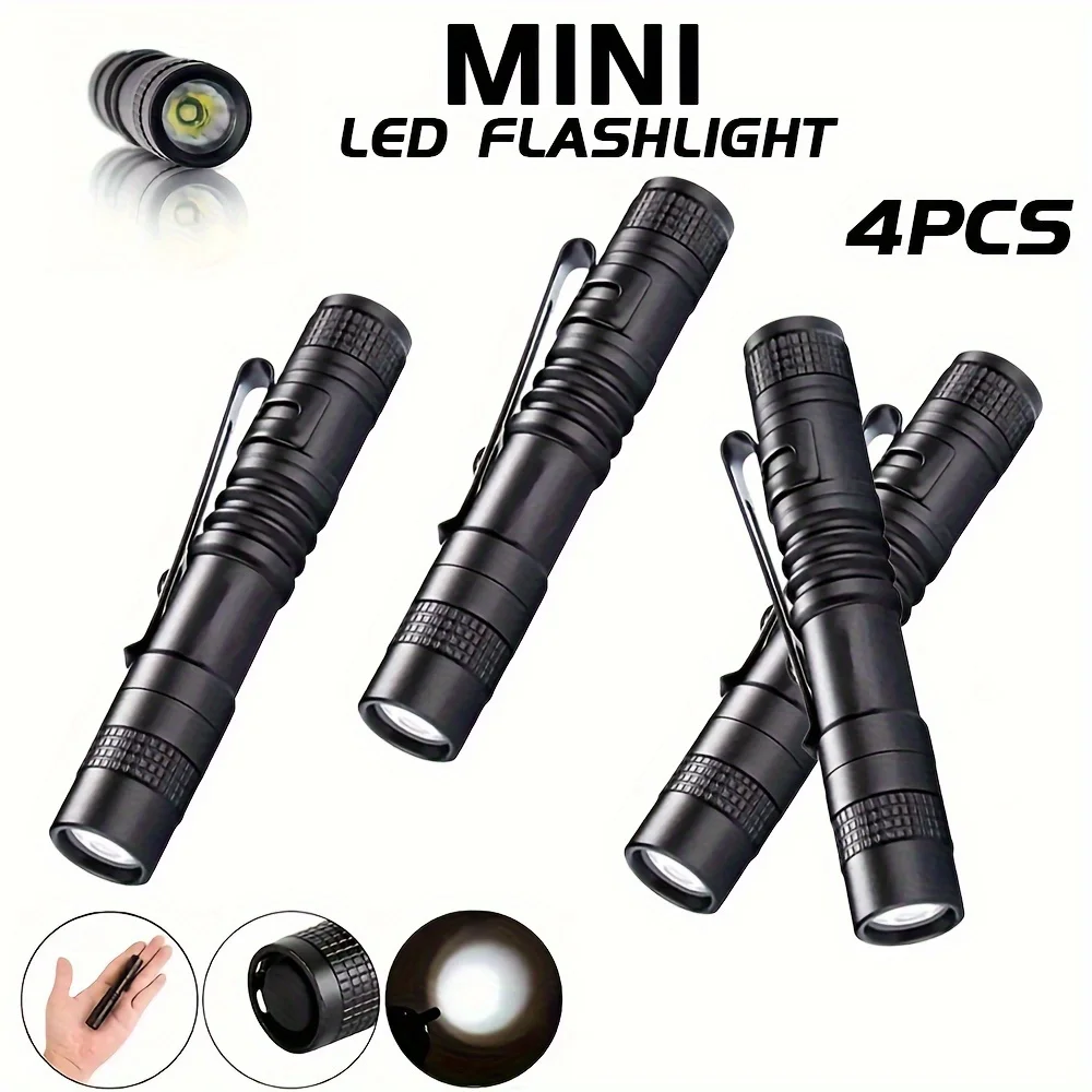 1-4PCS Mini Portable LED Pen L - Outdoor Lighting Nearby recension och pris