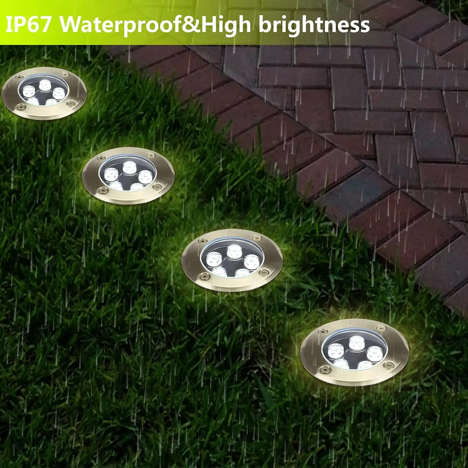 Outdoor Recessed Pathway Light - Outdoor Lighting Underground Wiring recension och pris