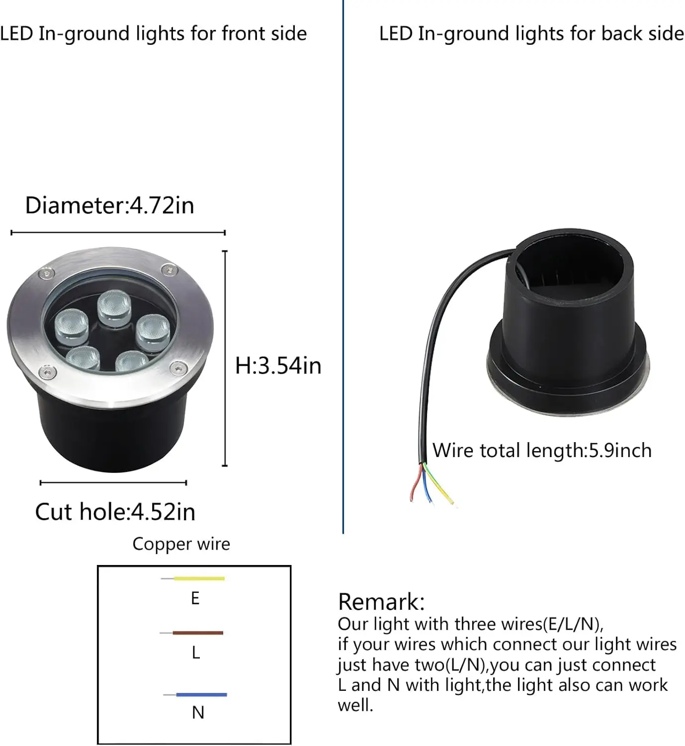 Outdoor Recessed Pathway Light - Outdoor Lighting Underground Wiring recension och pris