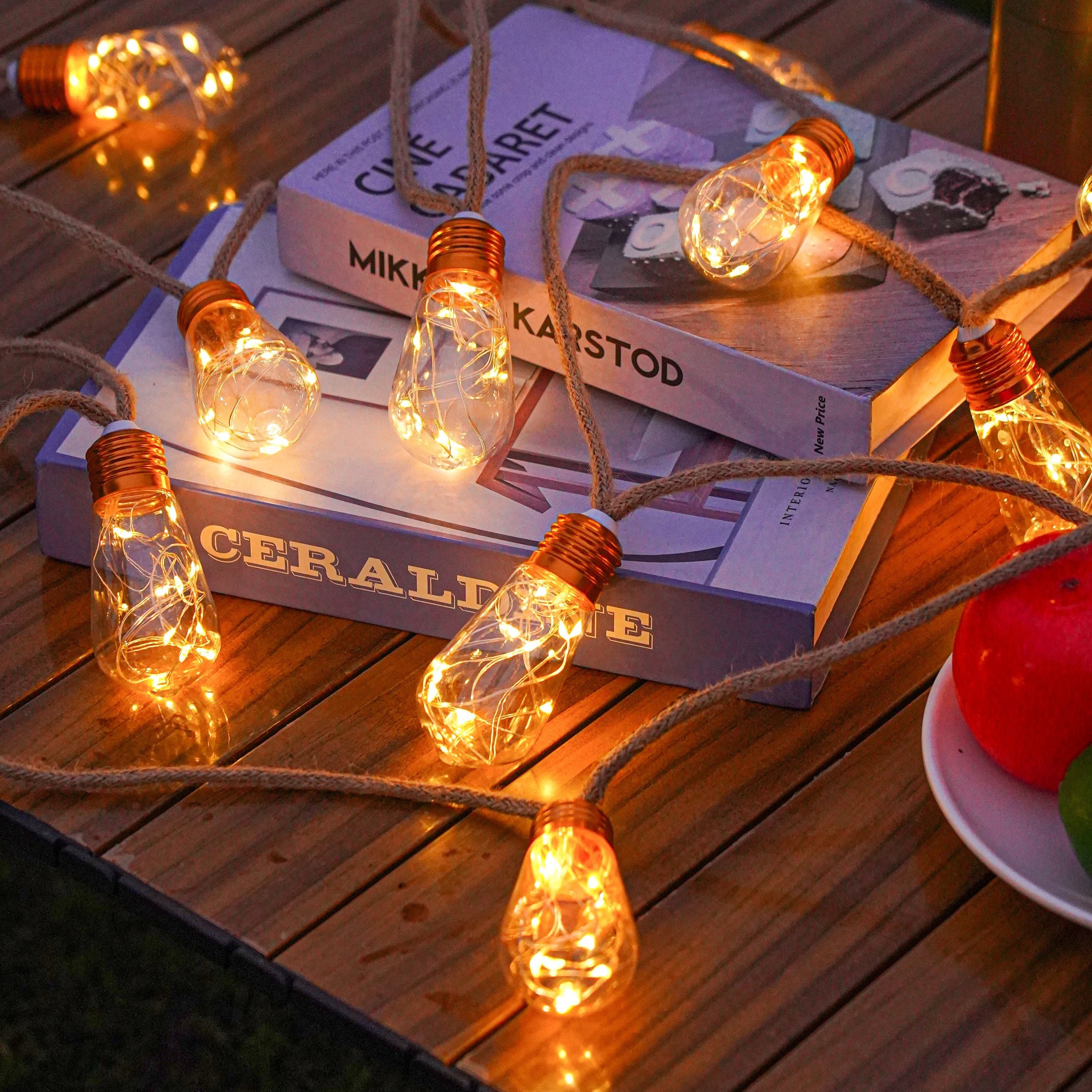 Solar String Light Outdoor Vin - String Light Bistro recension och pris