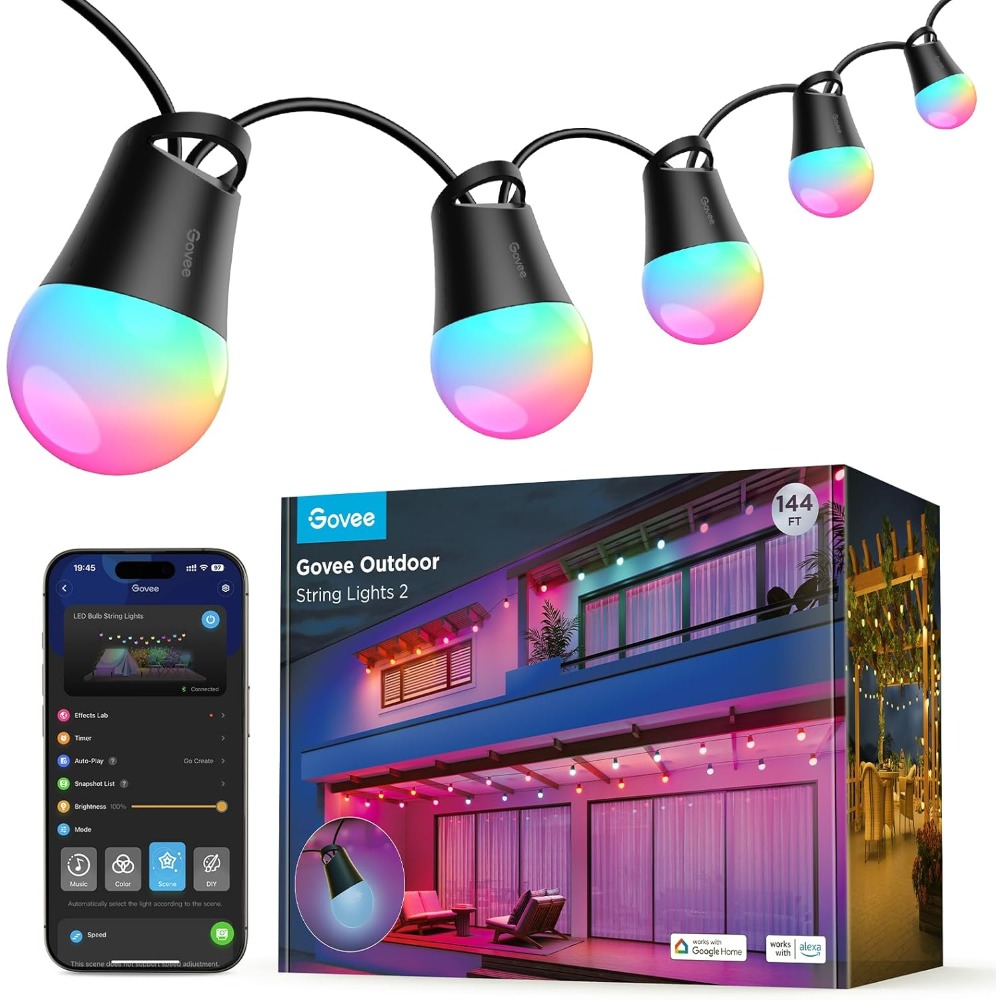 Govee Smart Outdoor String Lig - Outdoor Lighting Govee recension och pris