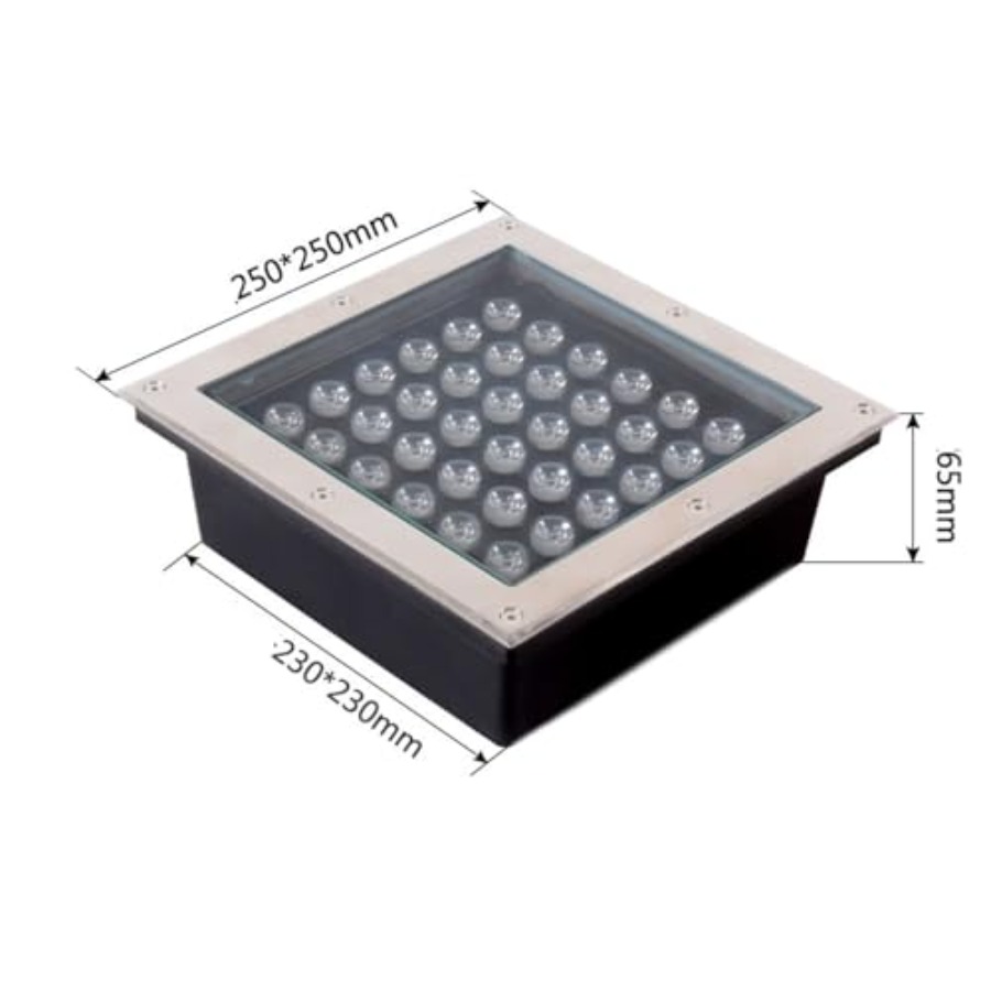 Led Buried Lights - Square Out - Outdoor Lighting Recessed recension och pris