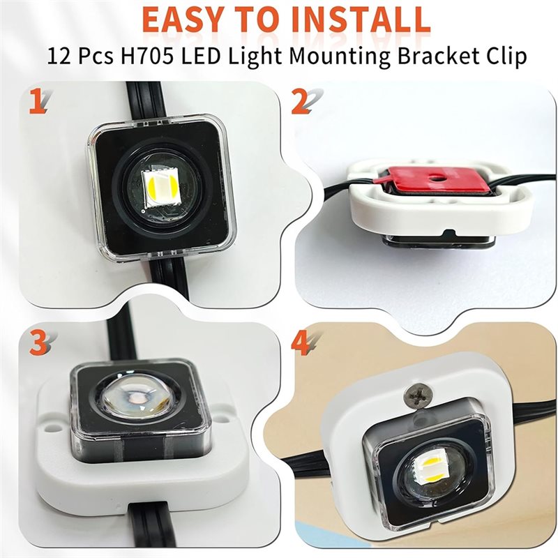 M11K-Mounting Bracket Set(50Pc - Outdoor Lighting Govee recension och pris