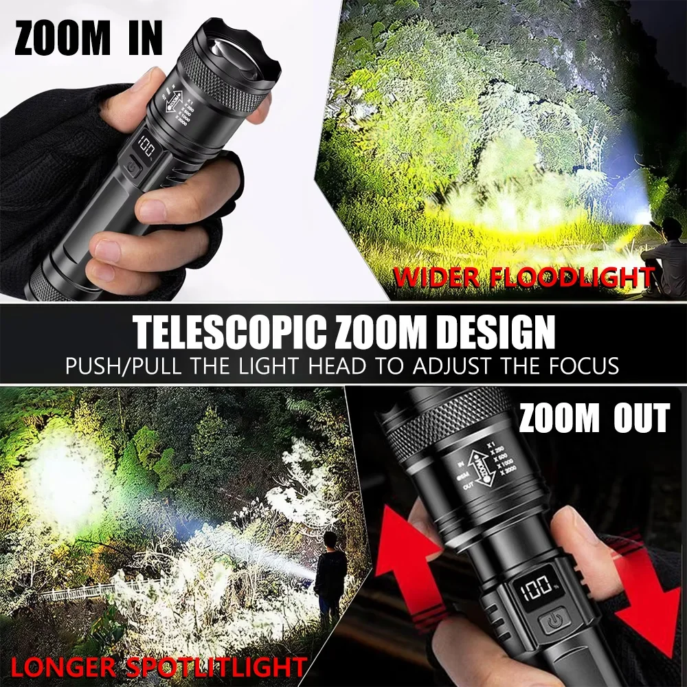 Rechargeable LED Flashlight Zo - Outdoor Lighting Nearby recension och pris