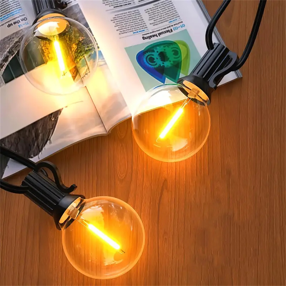 Outdoor String Lights, G40 Glo - String Light Bistro recension och pris