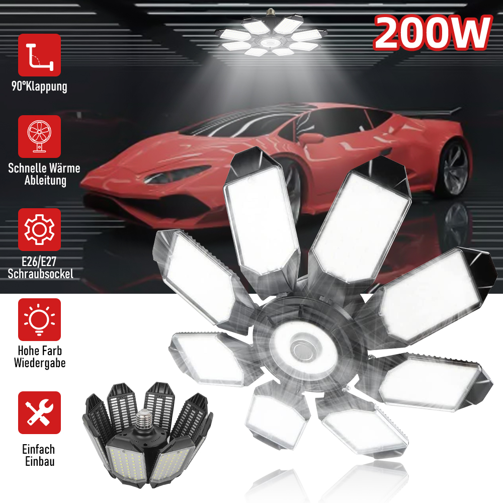 200W Powerful Garage Light LED - Outdoor Lighting Warehouse recension och pris