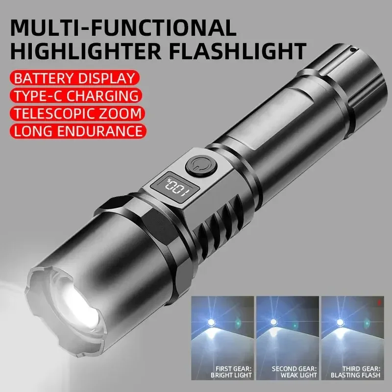 High Power XHP100 Led Flashlig - Outdoor Lighting Nearby recension och pris