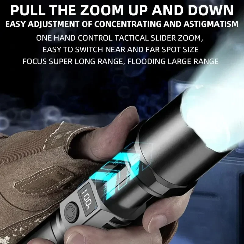High Power XHP100 Led Flashlig - Outdoor Lighting Nearby recension och pris