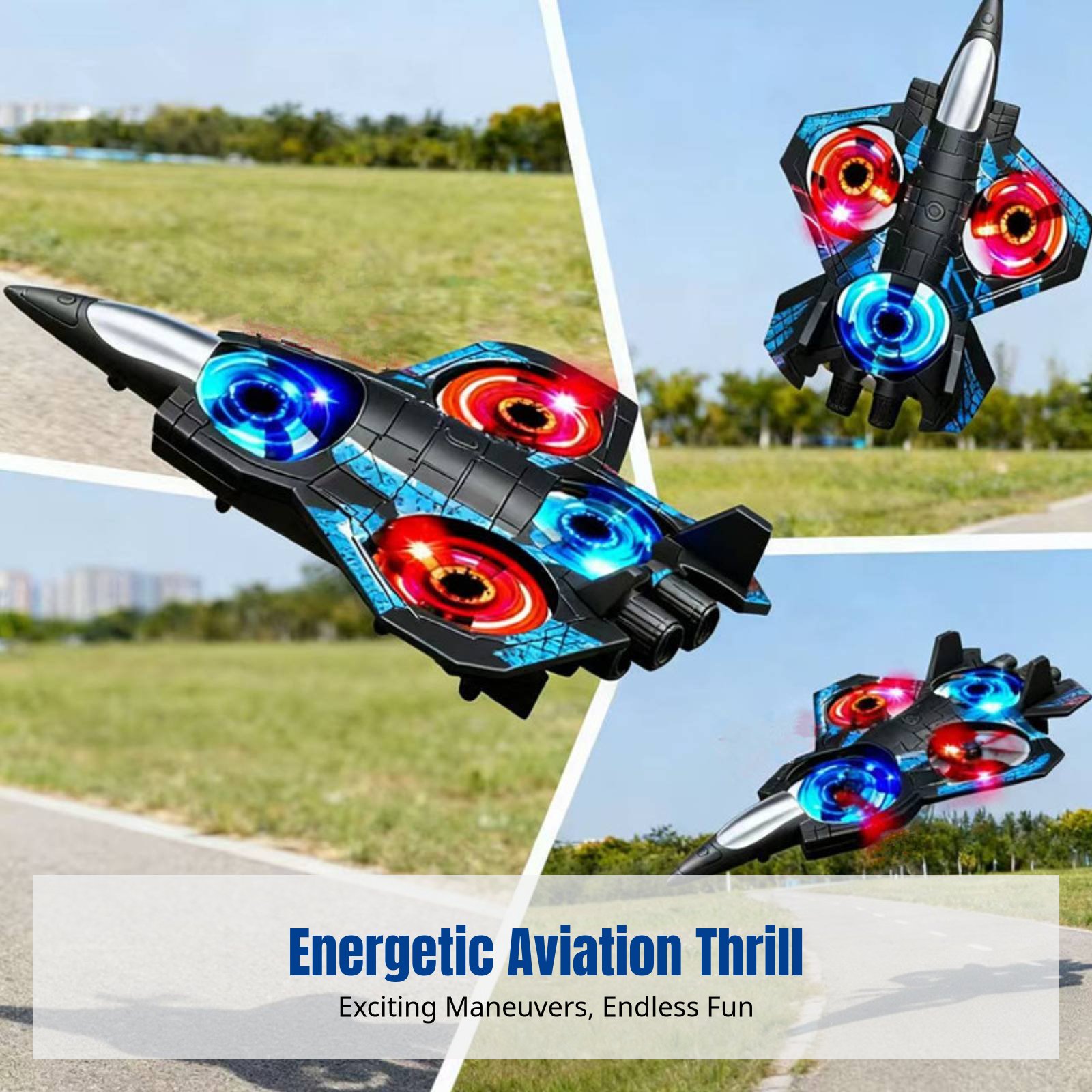 RC Stunt Fighter Jet, Remote C - Outdoor Lighting Remote Control recension och pris
