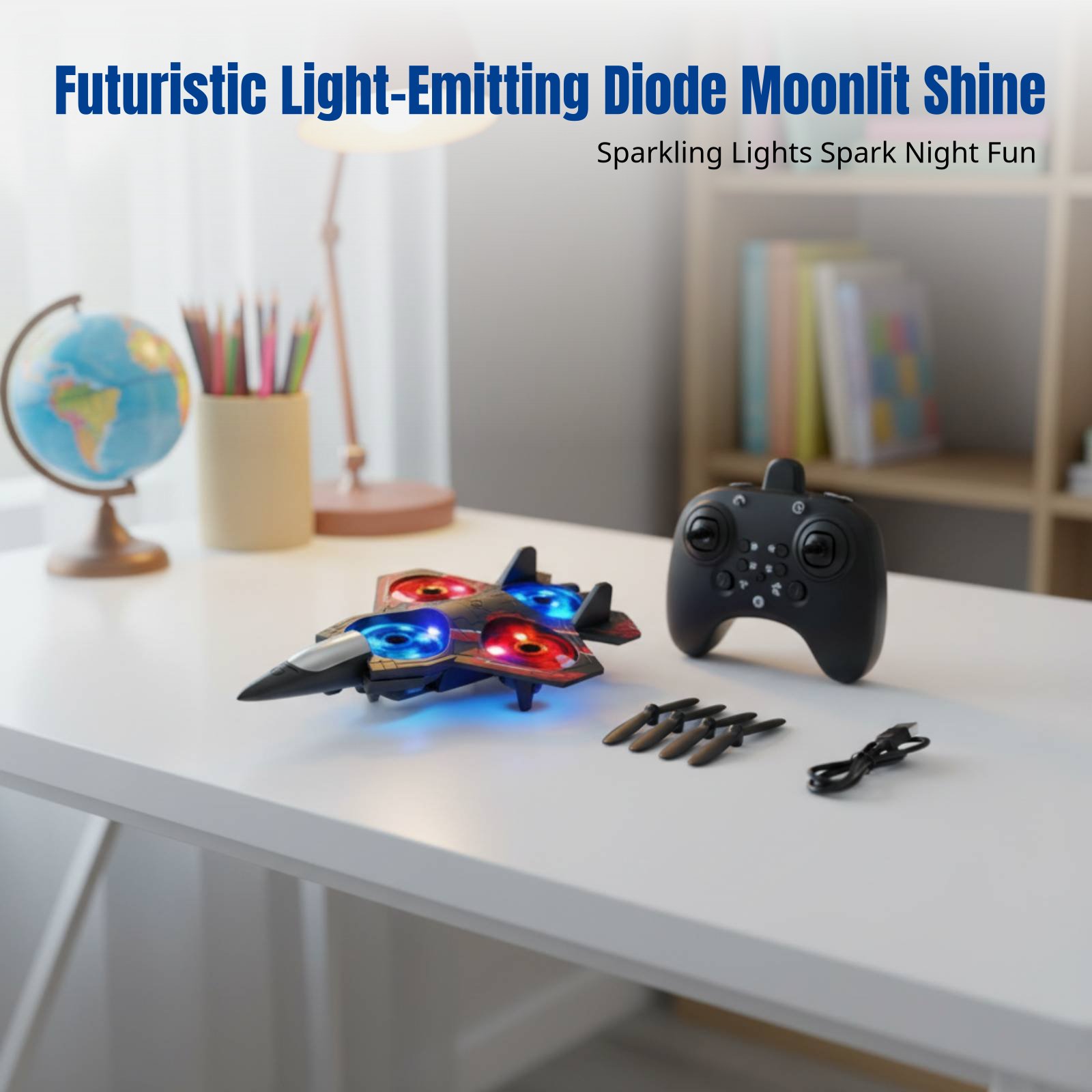 RC Stunt Fighter Jet, Remote C - Outdoor Lighting Remote Control recension och pris
